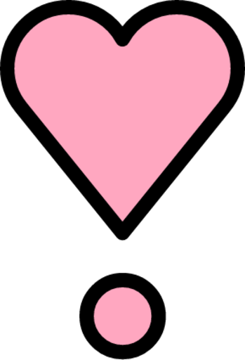 heart exclamation emoji