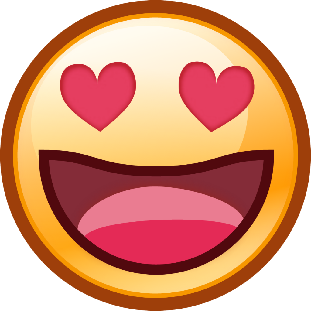 heart eyes (smiley) emoji