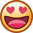 heart eyes (smiley) emoji