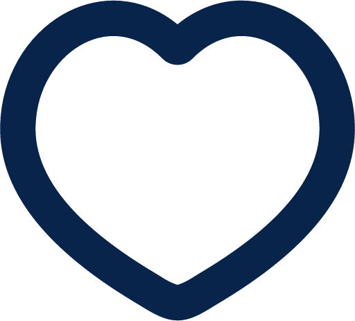 heart line shape icon