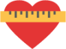 heart measure icon