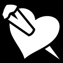 heart stake icon
