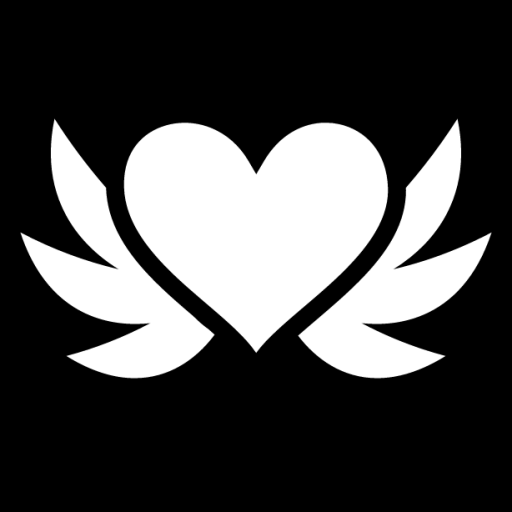 heart wings icon