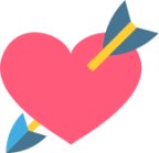 heart with arrow emoji