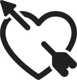 heart with arrow emoji
