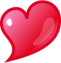 heart with tip on the left emoji