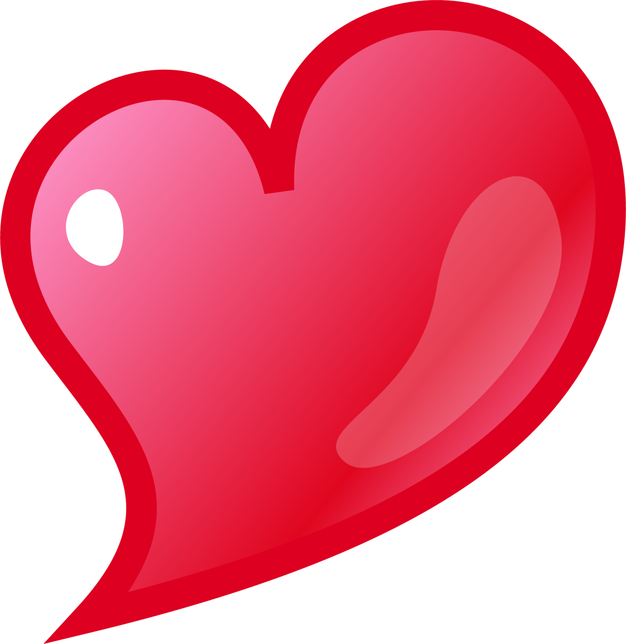 heart with tip on the left emoji