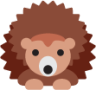 hedgehog emoji