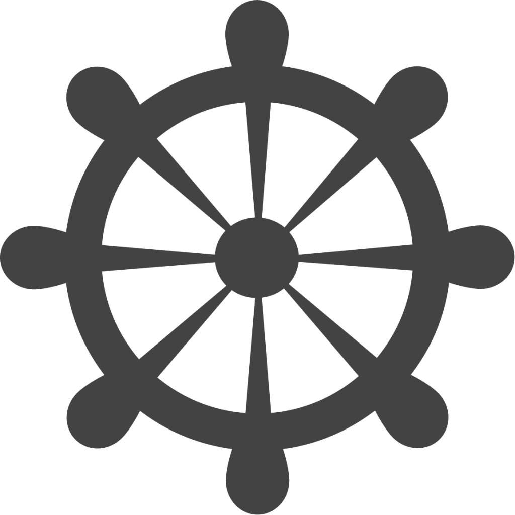 helm wheel icon