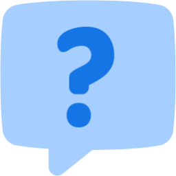 help question chat bubble rectangle icon