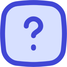 help question square icon