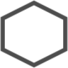 hexagon shape icon