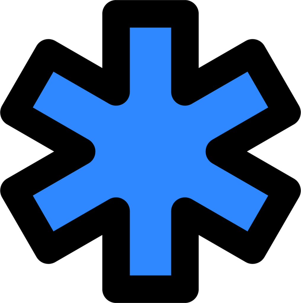 hexagon strip icon