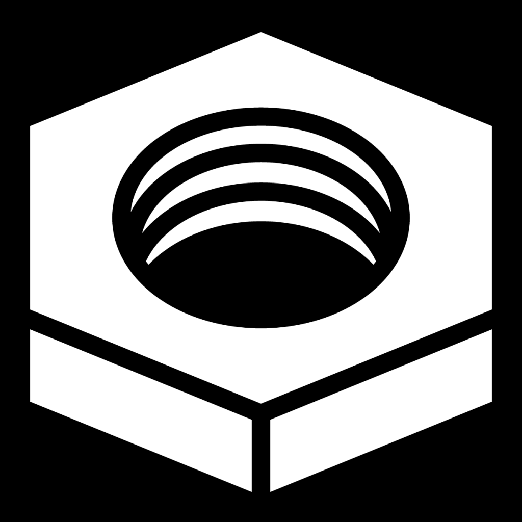 hexagonal nut icon