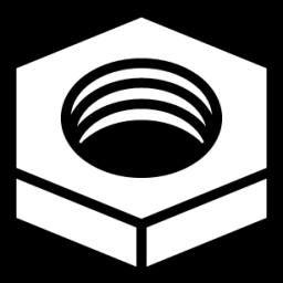 hexagonal nut icon
