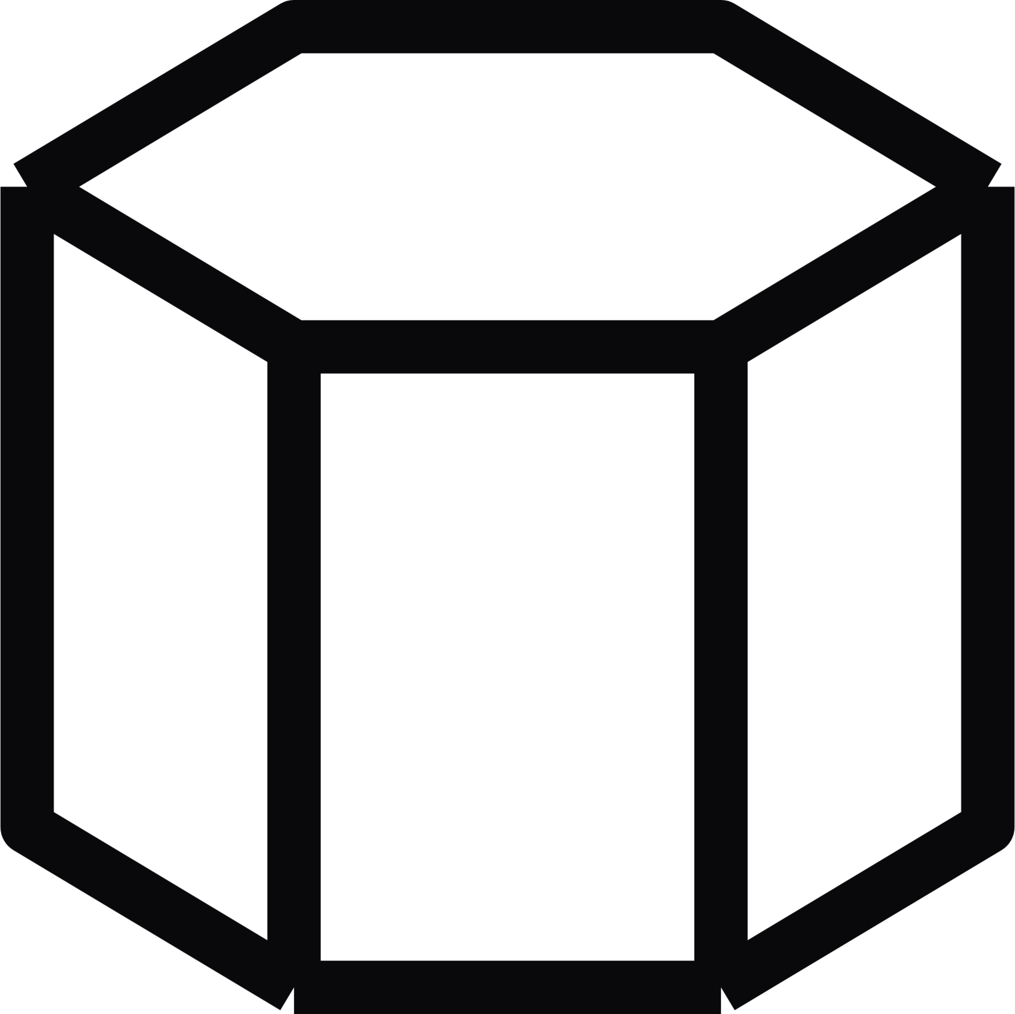 hexagonal prism icon