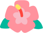 hibiscus emoji