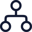 hierarchy circle icon