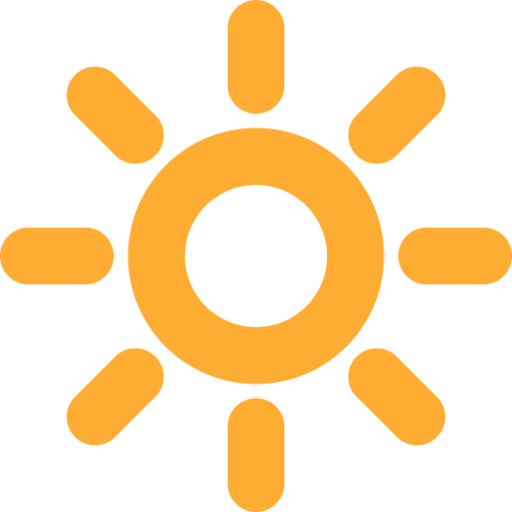 high brightness symbol emoji