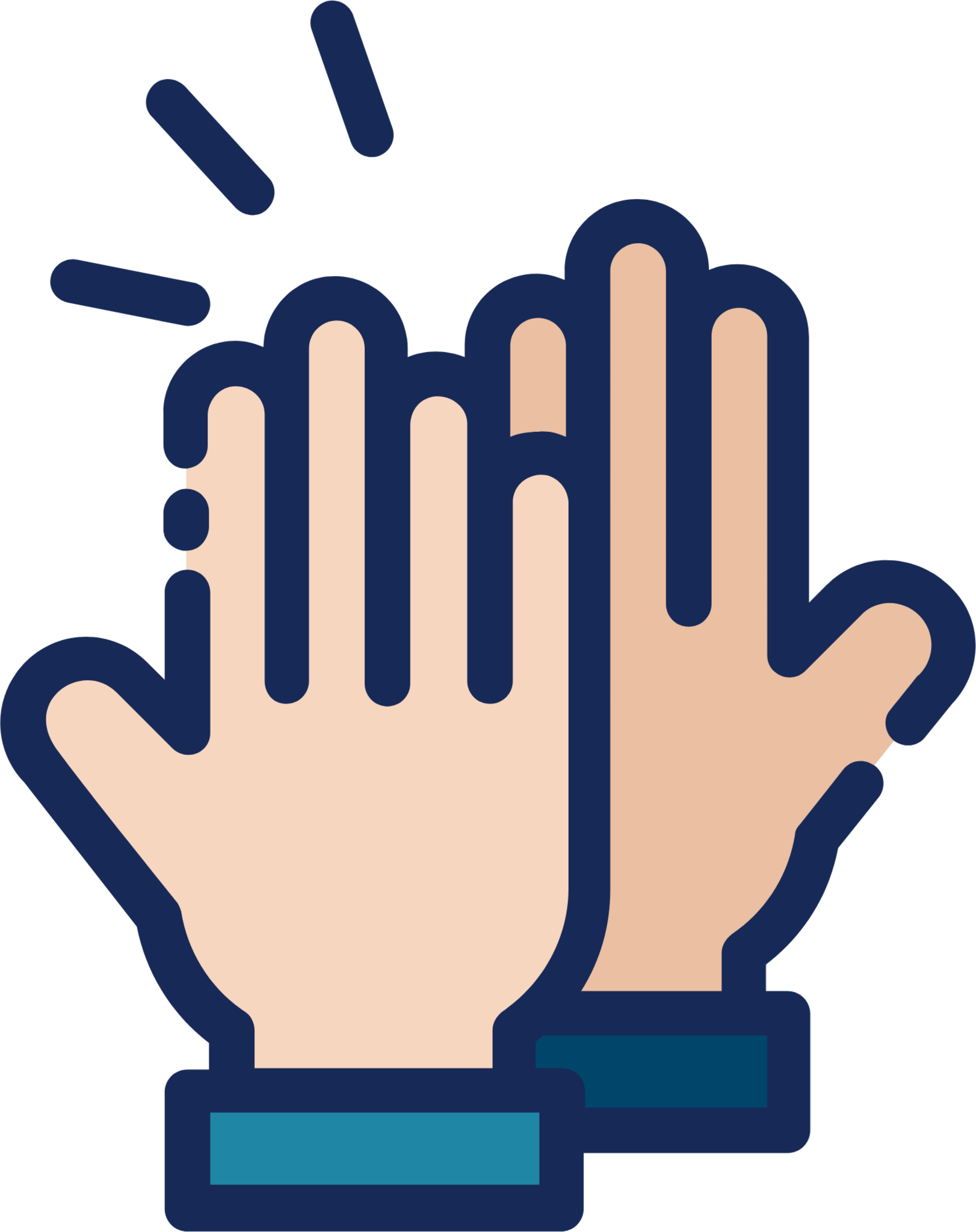 high five icon