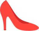 high-heeled shoe emoji