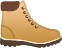 hiking boot emoji