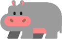 hippopotamus emoji