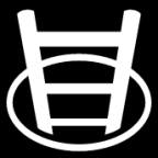 hole ladder icon