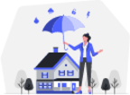 Home insurance illustration