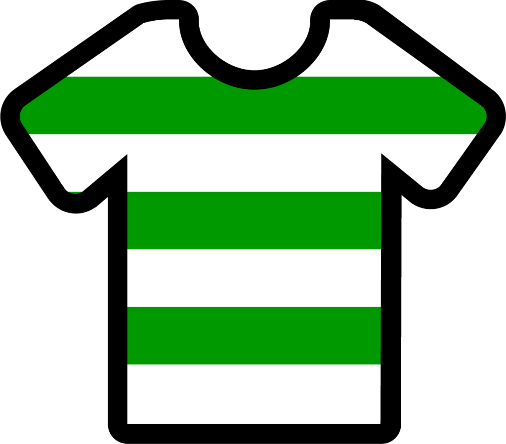 hoops green white icon