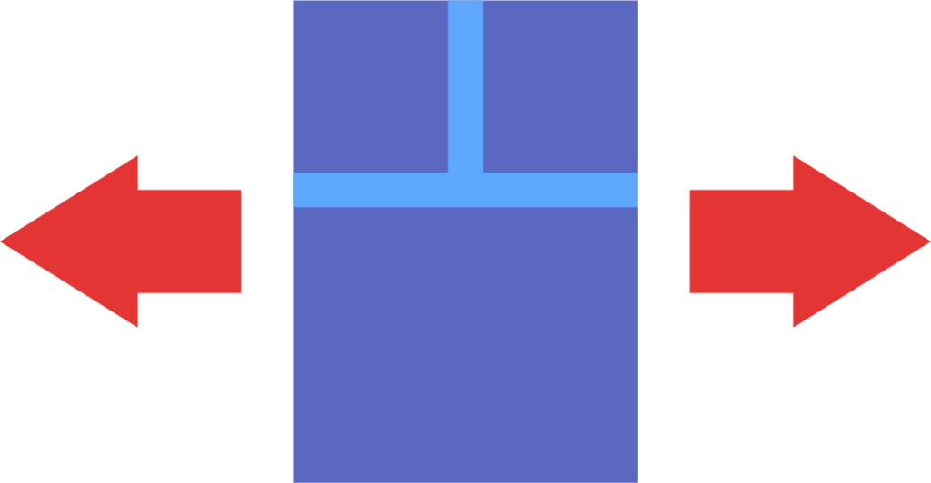 horizontal scroll icon