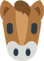 horse face emoji