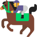 horse racing default emoji