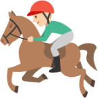 horse racing tone 2 emoji