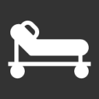 Hospital Bed ALT icon