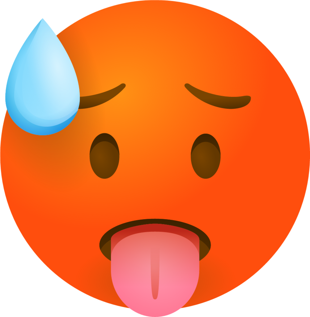 Hot Face Emoji Emoji Download For Free Iconduck 8259