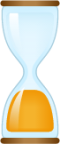 hourglass emoji