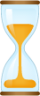 hourglass flowing sand emoji