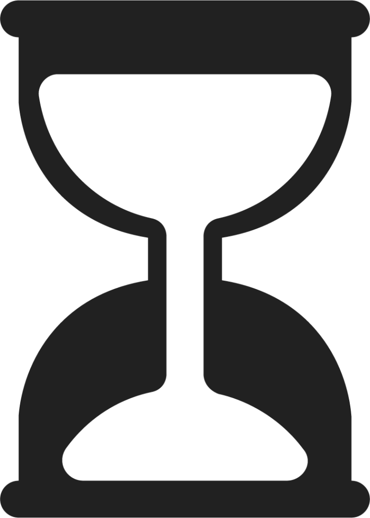 hourglass not done emoji