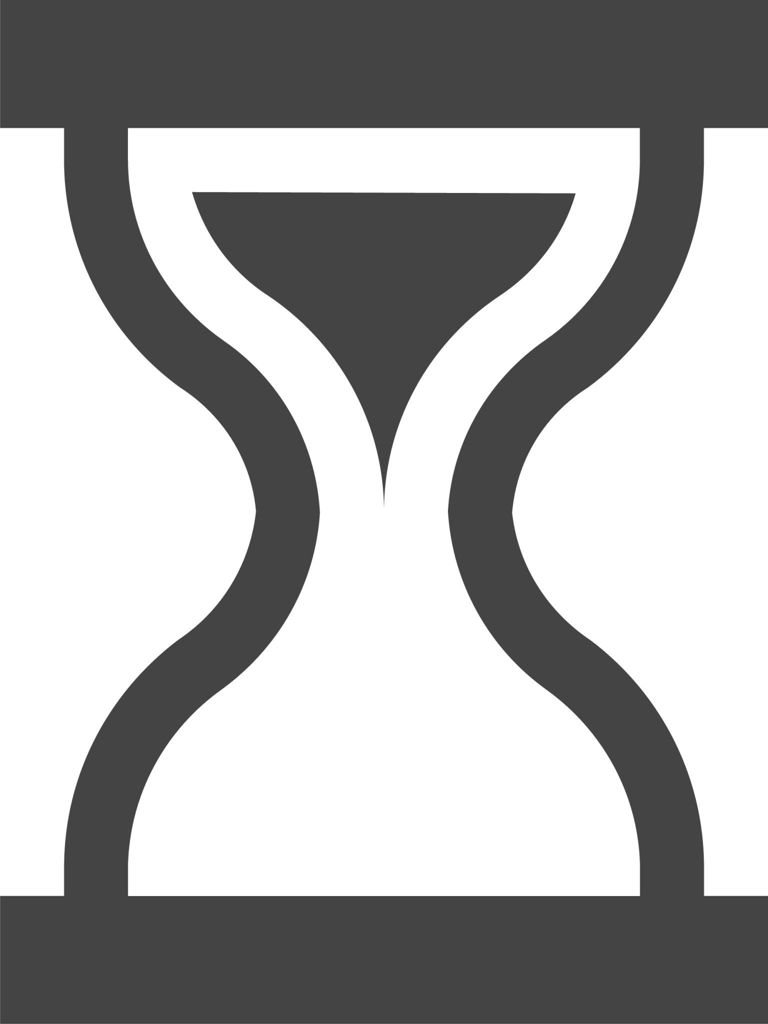 hourglass start icon