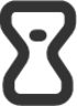 hourglass top icon