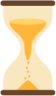 hourglass with flowing sand emoji