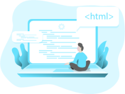 HTML illustration