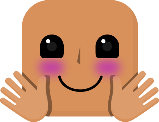 hug brown emoji
