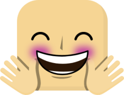 hugging happy smile emoji