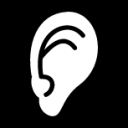 human ear icon