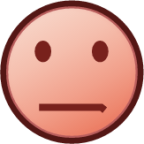hushed (plain) emoji