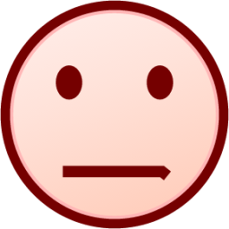 hushed (white) emoji