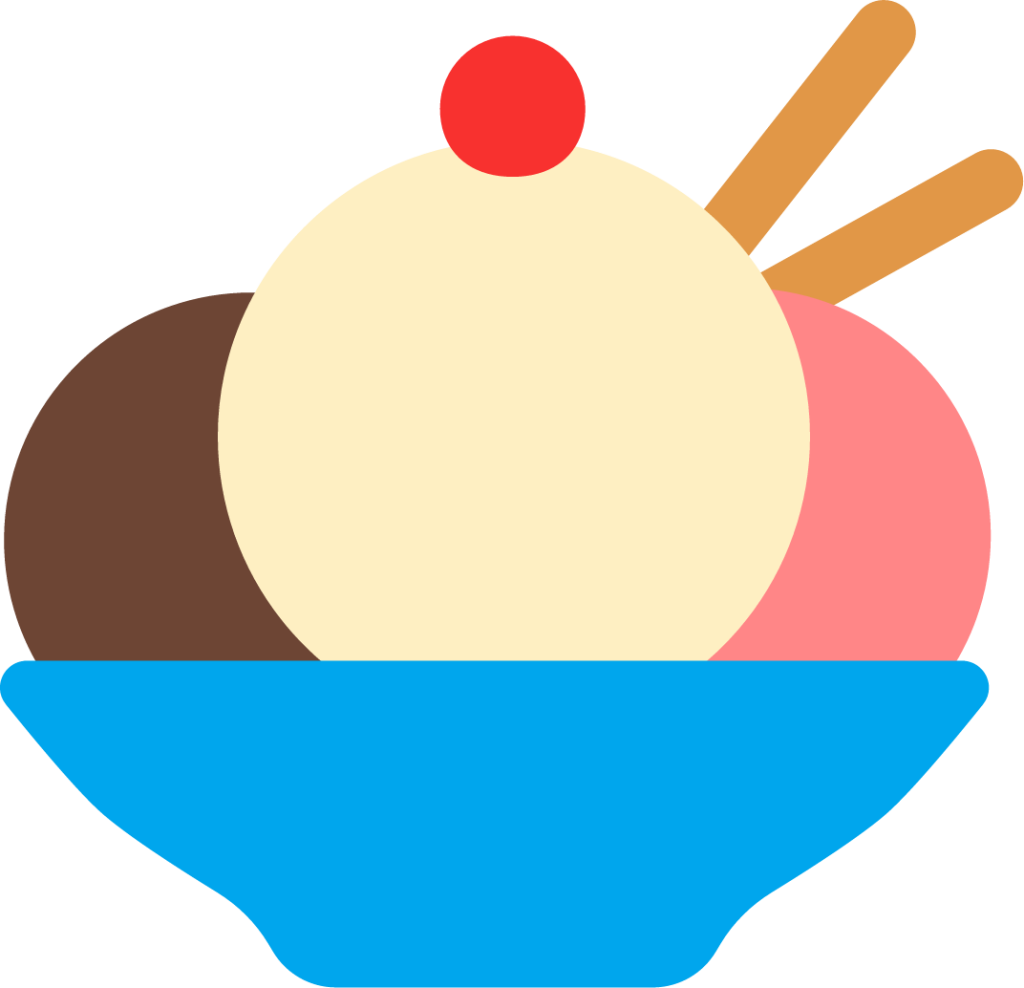 ice cream emoji