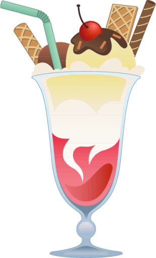 ice cream sundae 01 icon